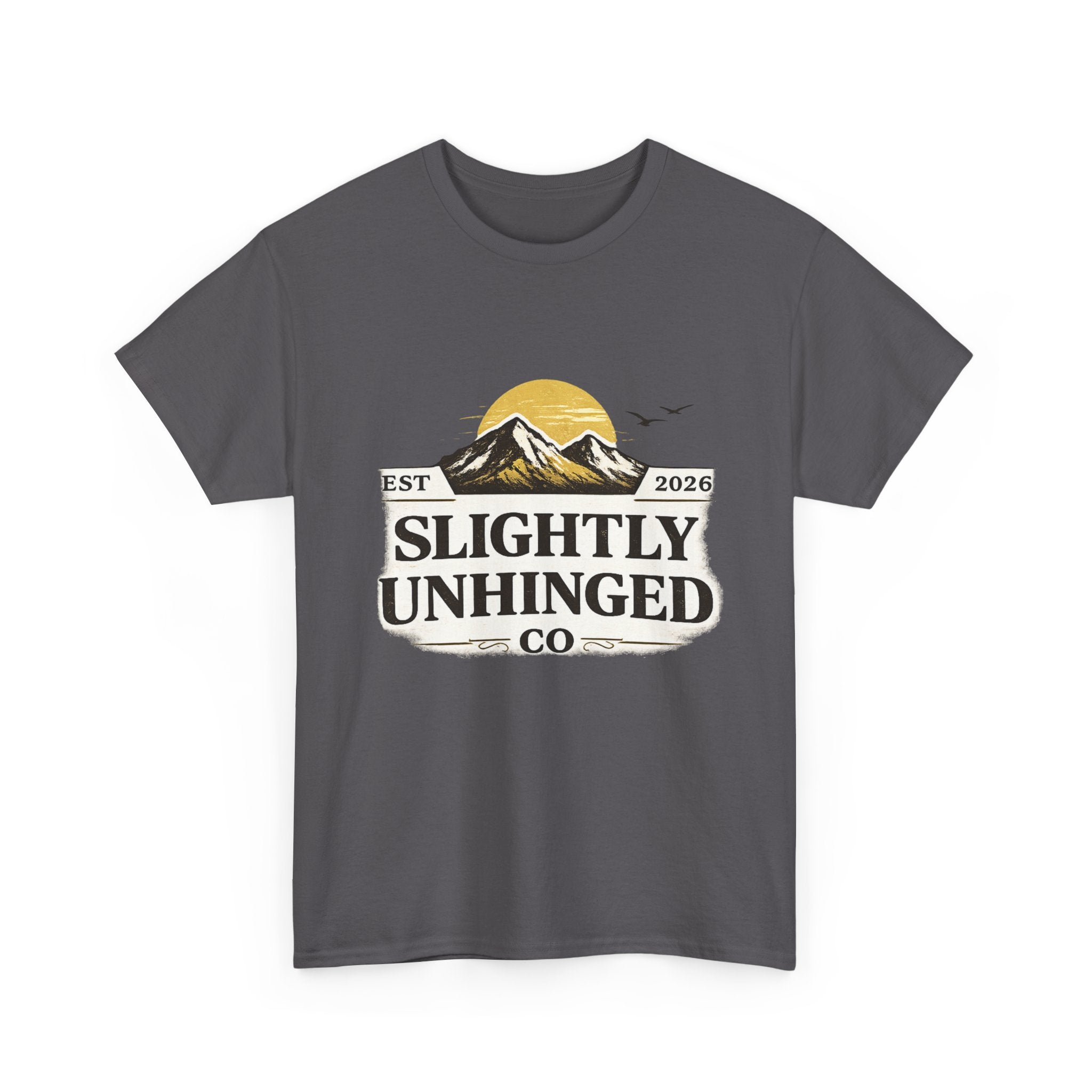 Slightly Unhinged Co. Mountain Tee — “10 Rules to Live By” Adventure T-Shirt