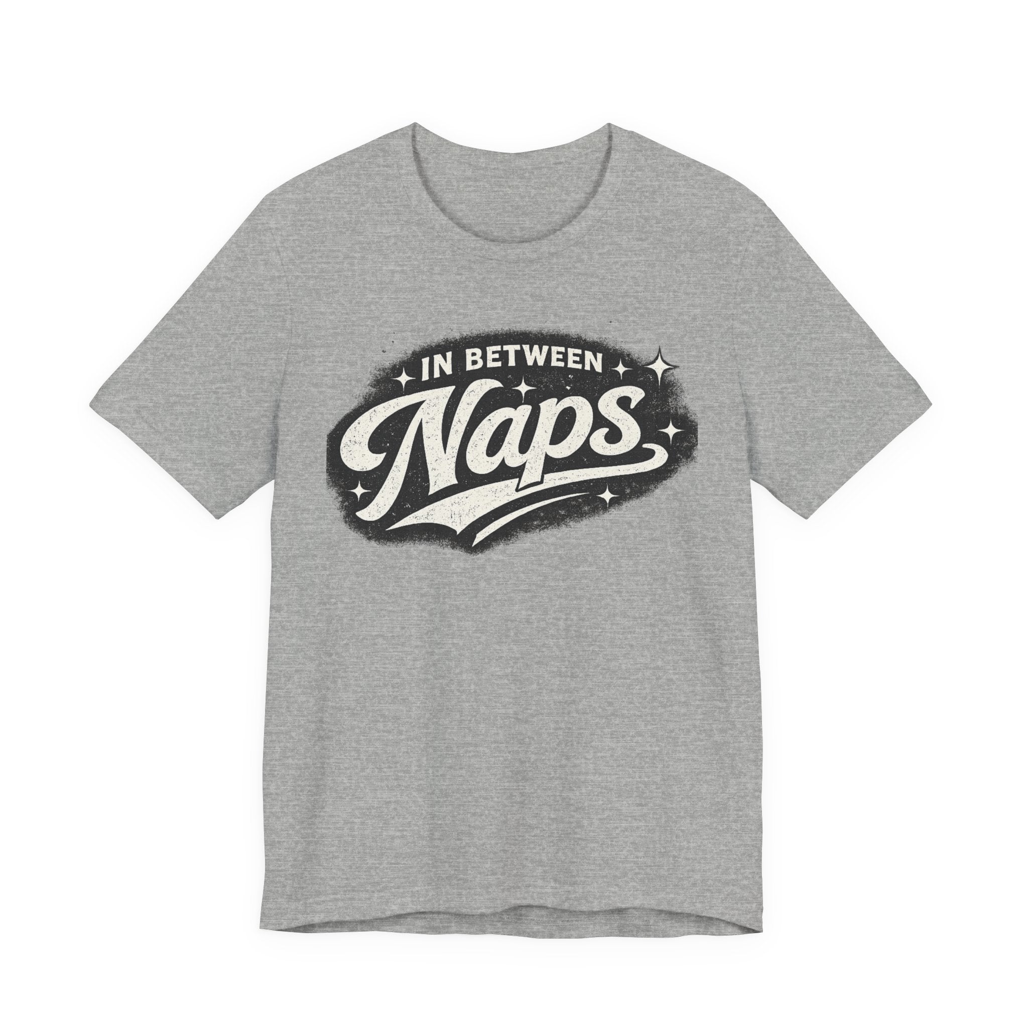 In Between Naps T-Shirt – Retro Sleep Lover Graphic Tee