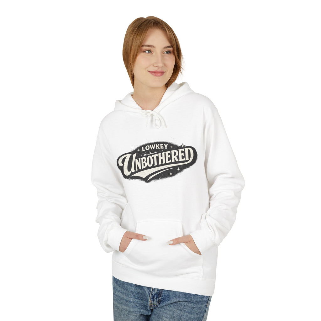 Unbothered Graphic Hoodie — Retro Vintage 'Lookin' Unbothered' Pullover