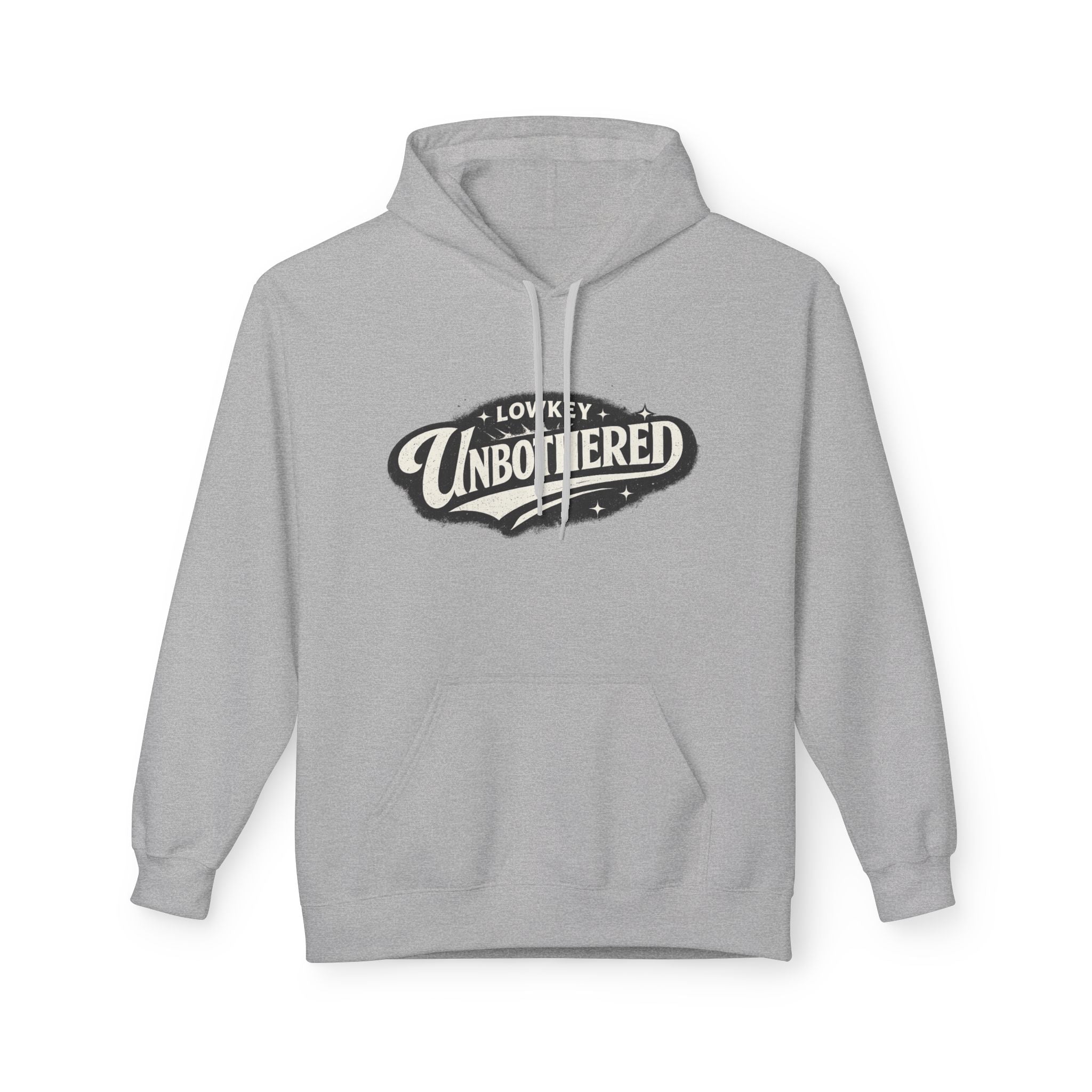 Unbothered Graphic Hoodie — Retro Vintage 'Lookin' Unbothered' Pullover