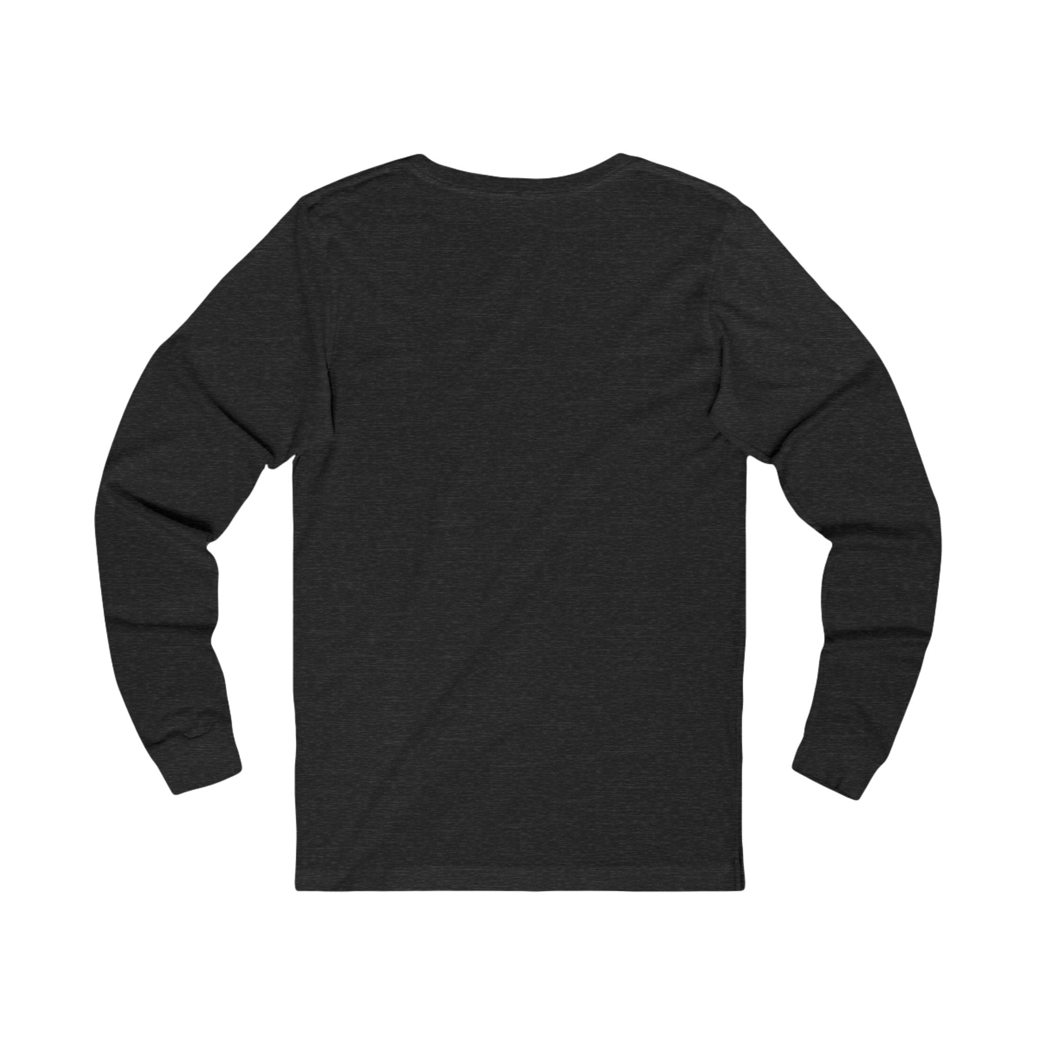 Bare Minimum Energy Long Sleeve Tee — Funny Lazy Vibe Shirt