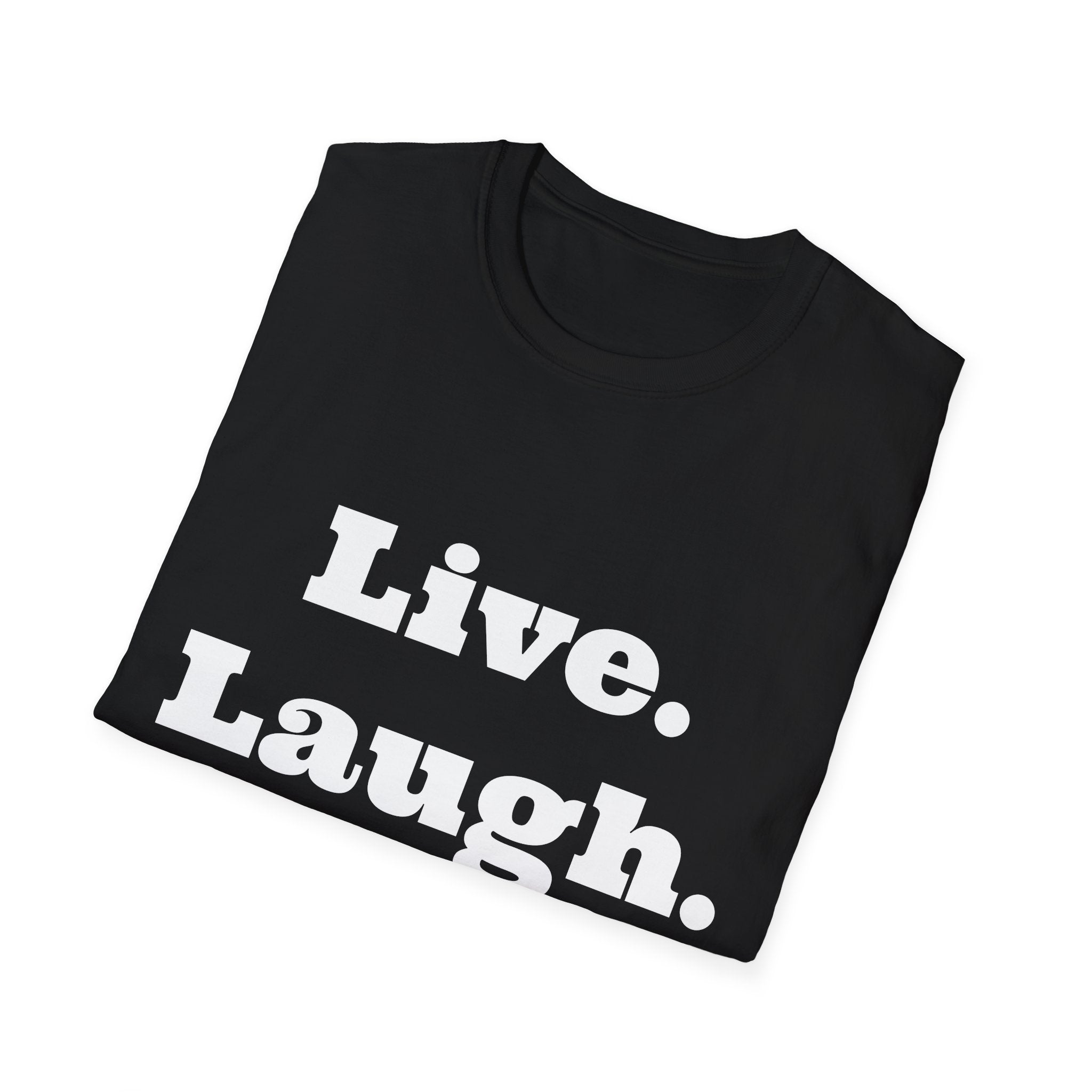 Live. Laugh. Barf. T-Shirt — Funny Sarcastic Quote Tee