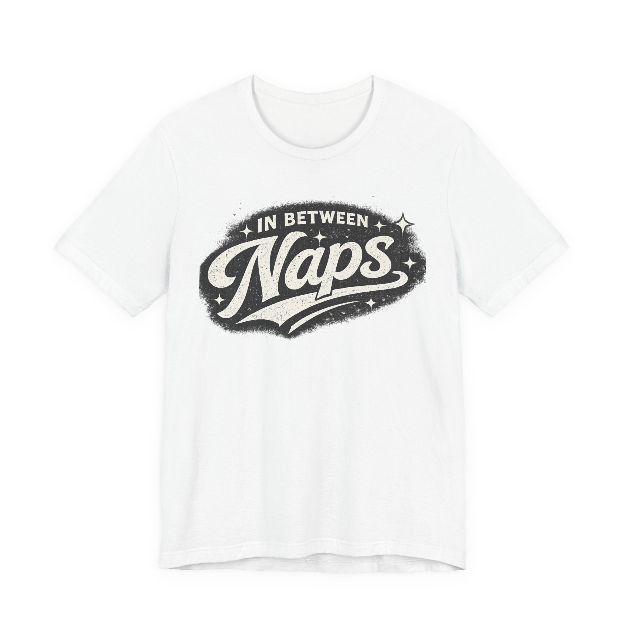 In Between Naps T-Shirt – Retro Sleep Lover Graphic Tee