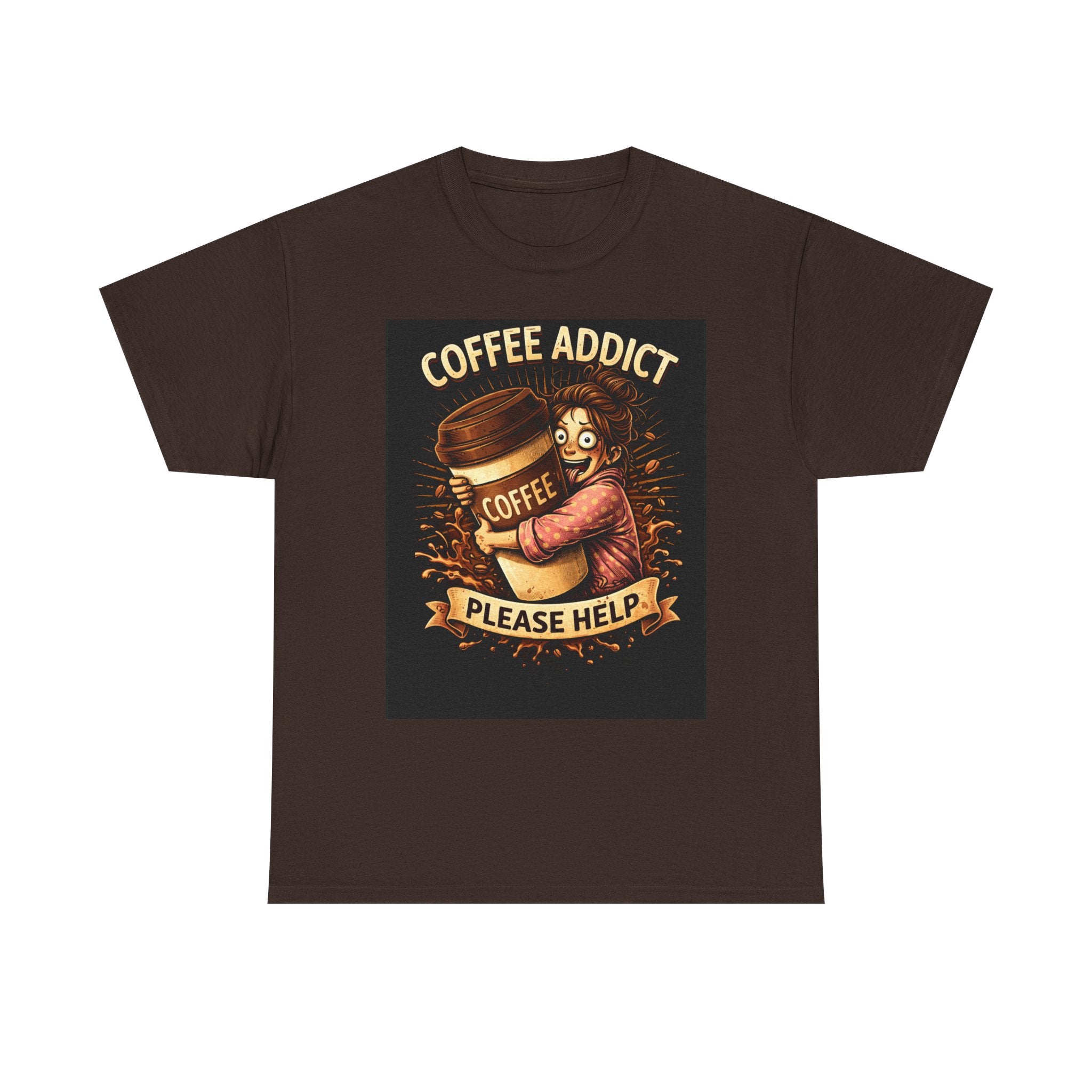 Coffee Addict – Funny Women’s Coffee Lover T-Shirt
