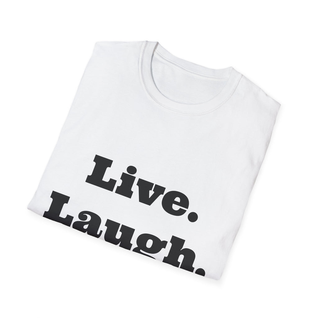 Live. Laugh. Barf. T-Shirt — Funny Sarcastic Quote Tee