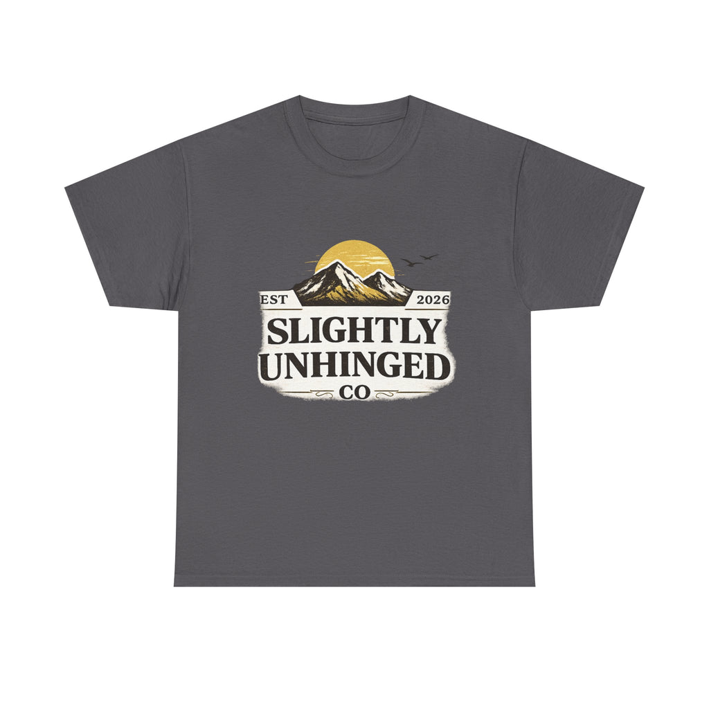 Slightly Unhinged Co. Mountain Tee — “10 Rules to Live By” Adventure T-Shirt