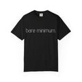 bare minimum. T-shirt | Minimal Typography Shirt, Simple Text Tee