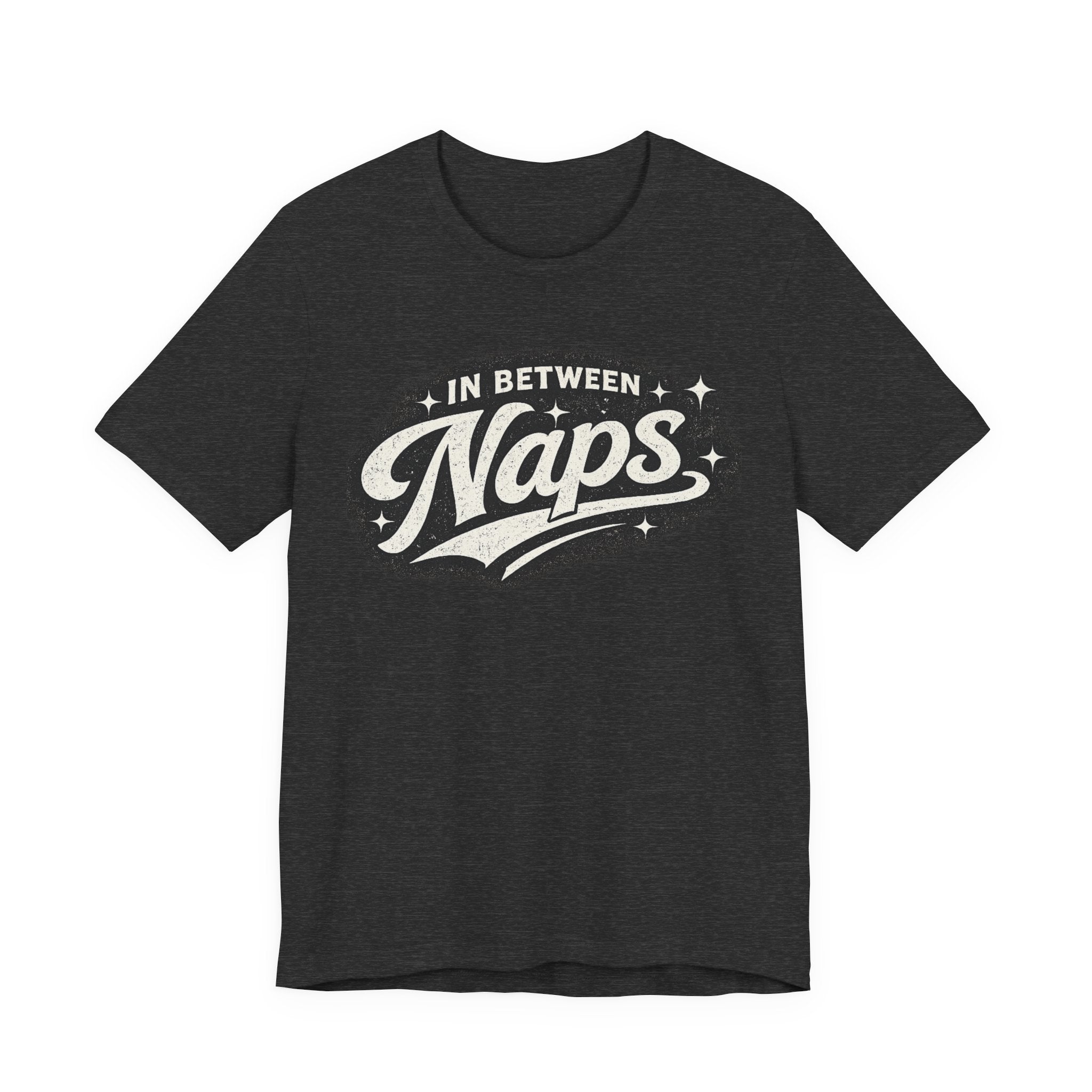 In Between Naps T-Shirt – Retro Sleep Lover Graphic Tee