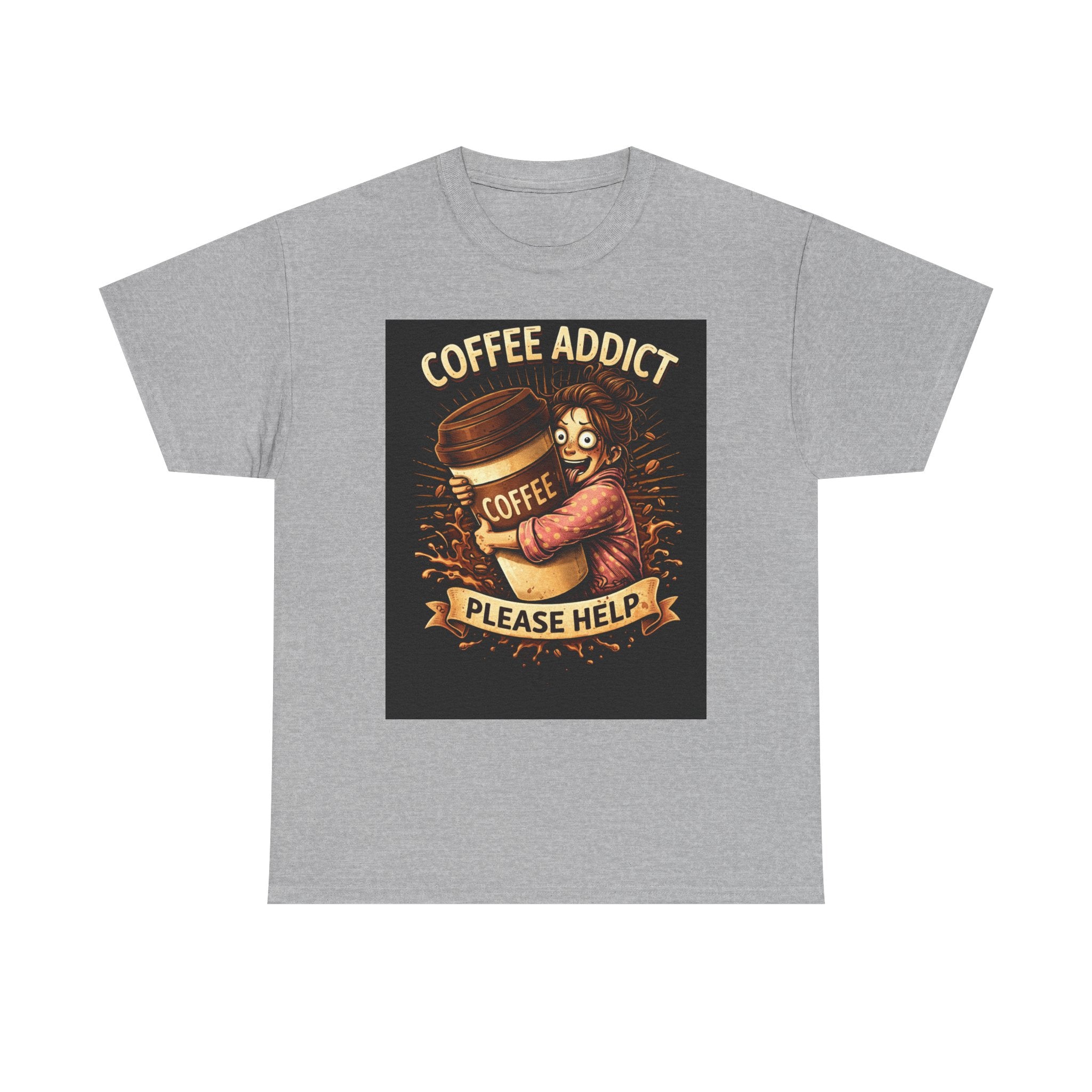 Coffee Addict – Funny Women’s Coffee Lover T-Shirt