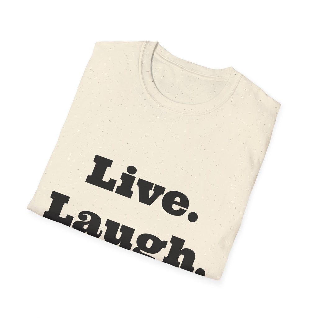 Live. Laugh. Barf. T-Shirt — Funny Sarcastic Quote Tee