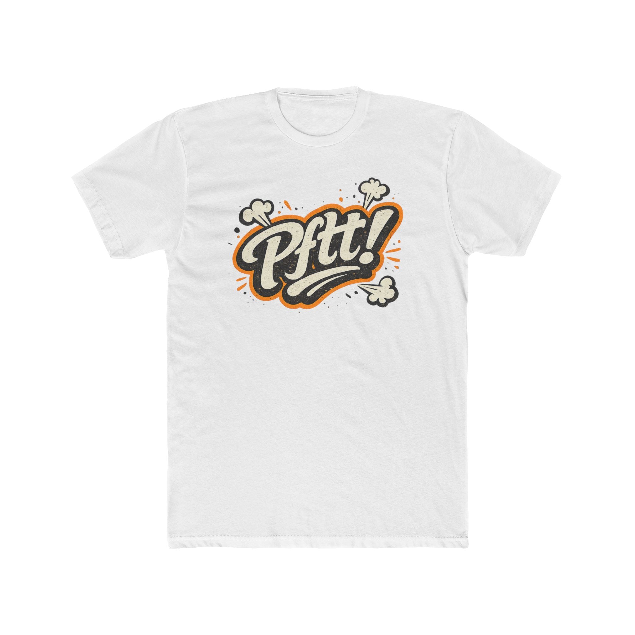 Pfft! Graphic Tee — Retro Pop Art Slogan T-Shirt