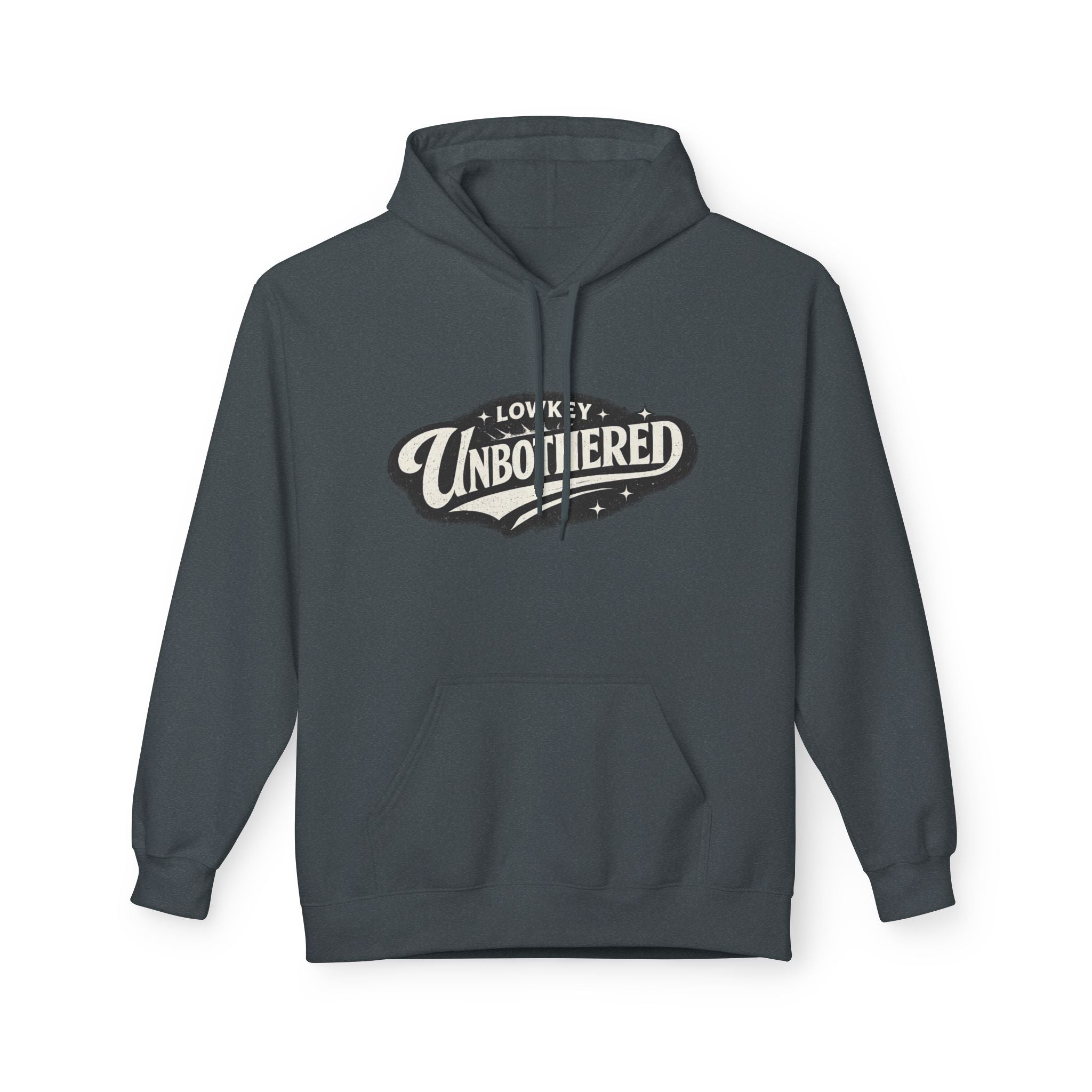 Unbothered Graphic Hoodie — Retro Vintage 'Lookin' Unbothered' Pullover