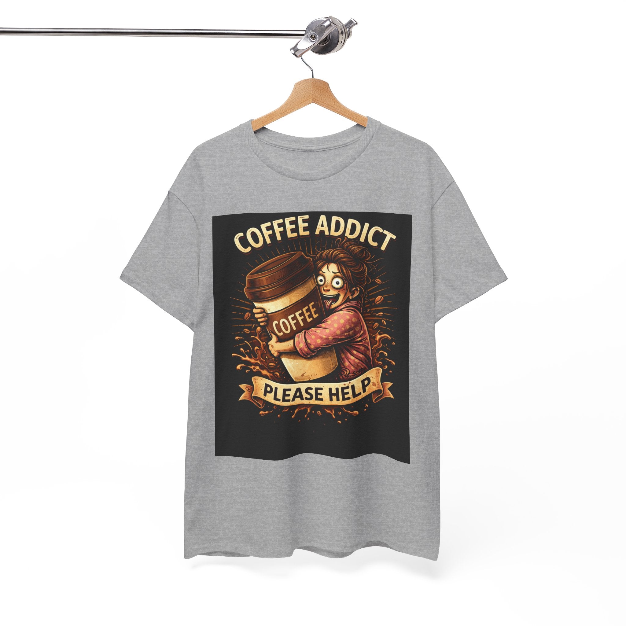 Coffee Addict – Funny Women’s Coffee Lover T-Shirt