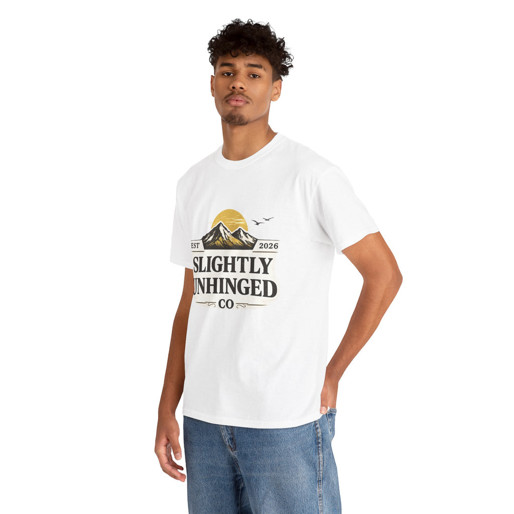 Slightly Unhinged Co. Mountain Tee — “10 Rules to Live By” Adventure T-Shirt
