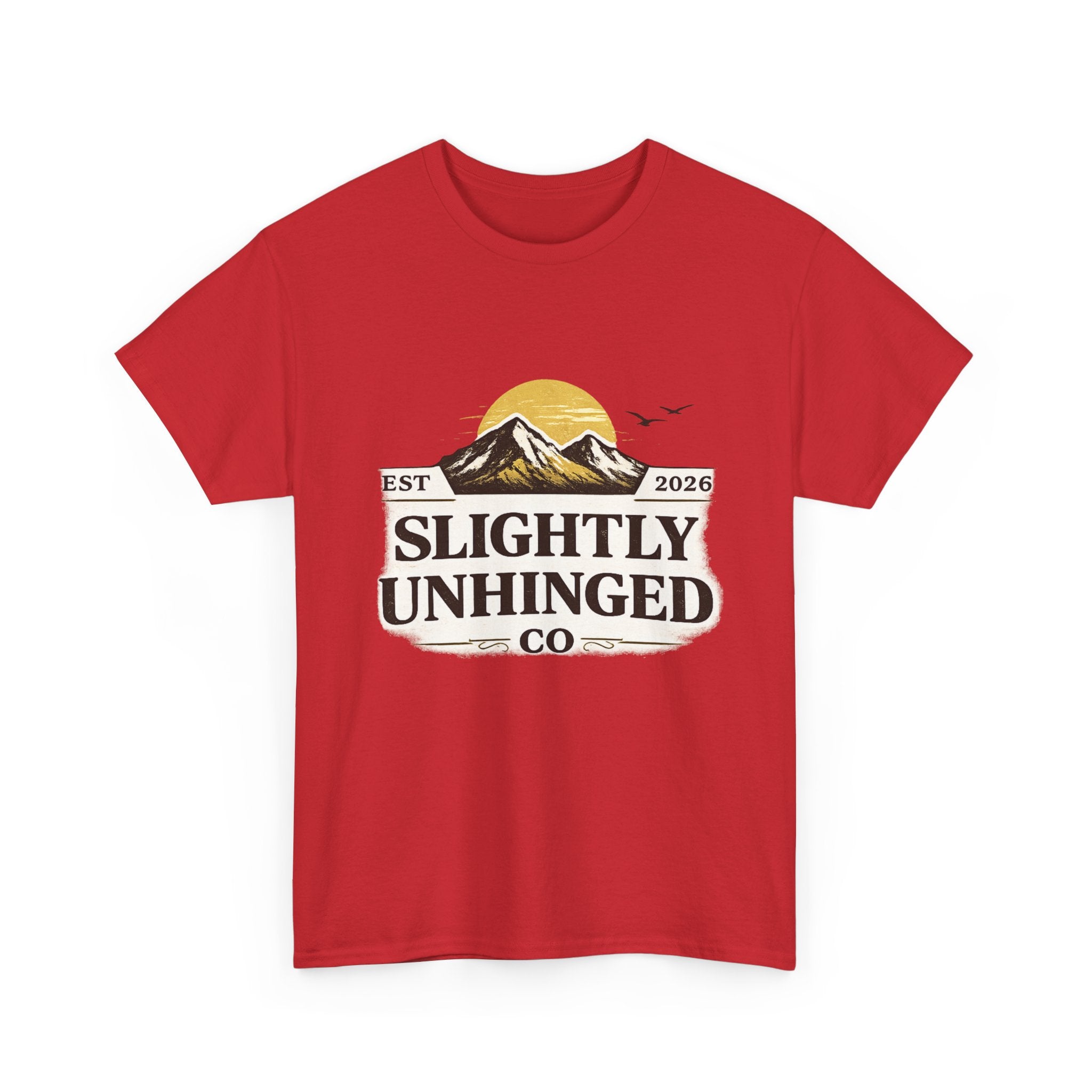 Slightly Unhinged Co. Mountain Tee — “10 Rules to Live By” Adventure T-Shirt