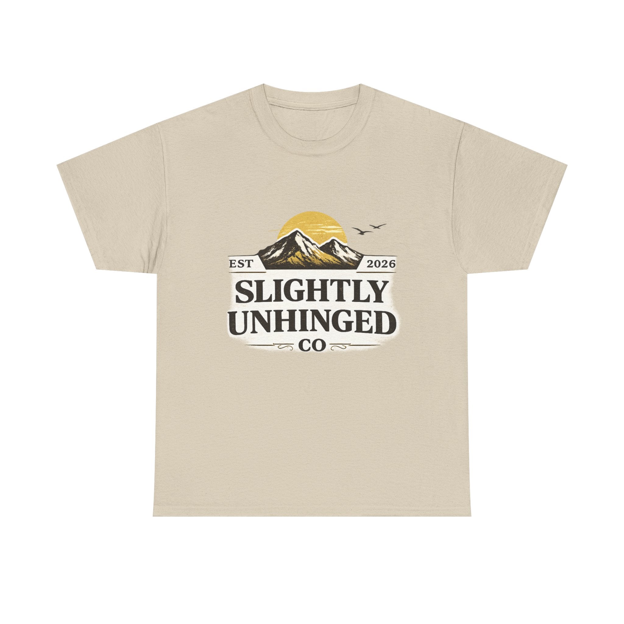 Slightly Unhinged Co. Mountain Tee — “10 Rules to Live By” Adventure T-Shirt