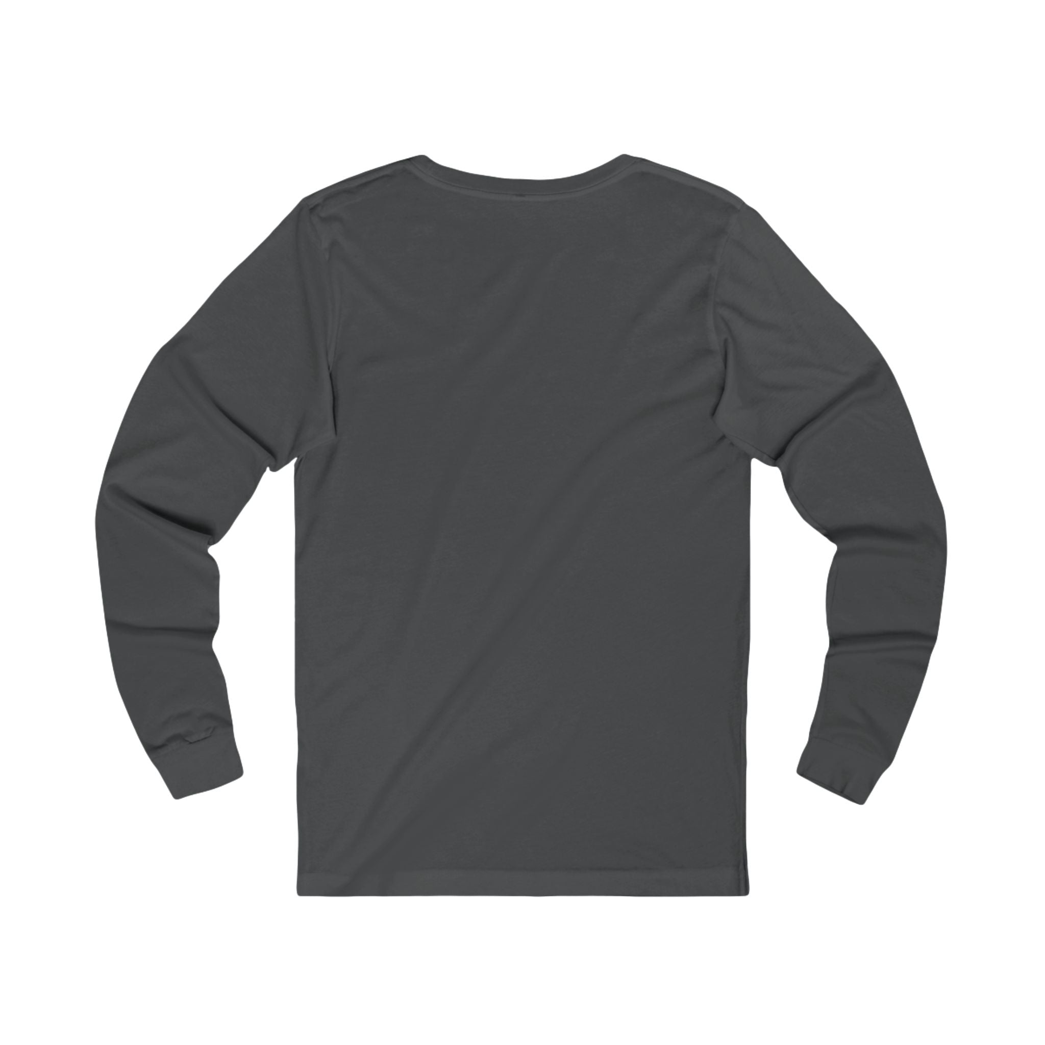 Bare Minimum Energy Long Sleeve Tee — Funny Lazy Vibe Shirt