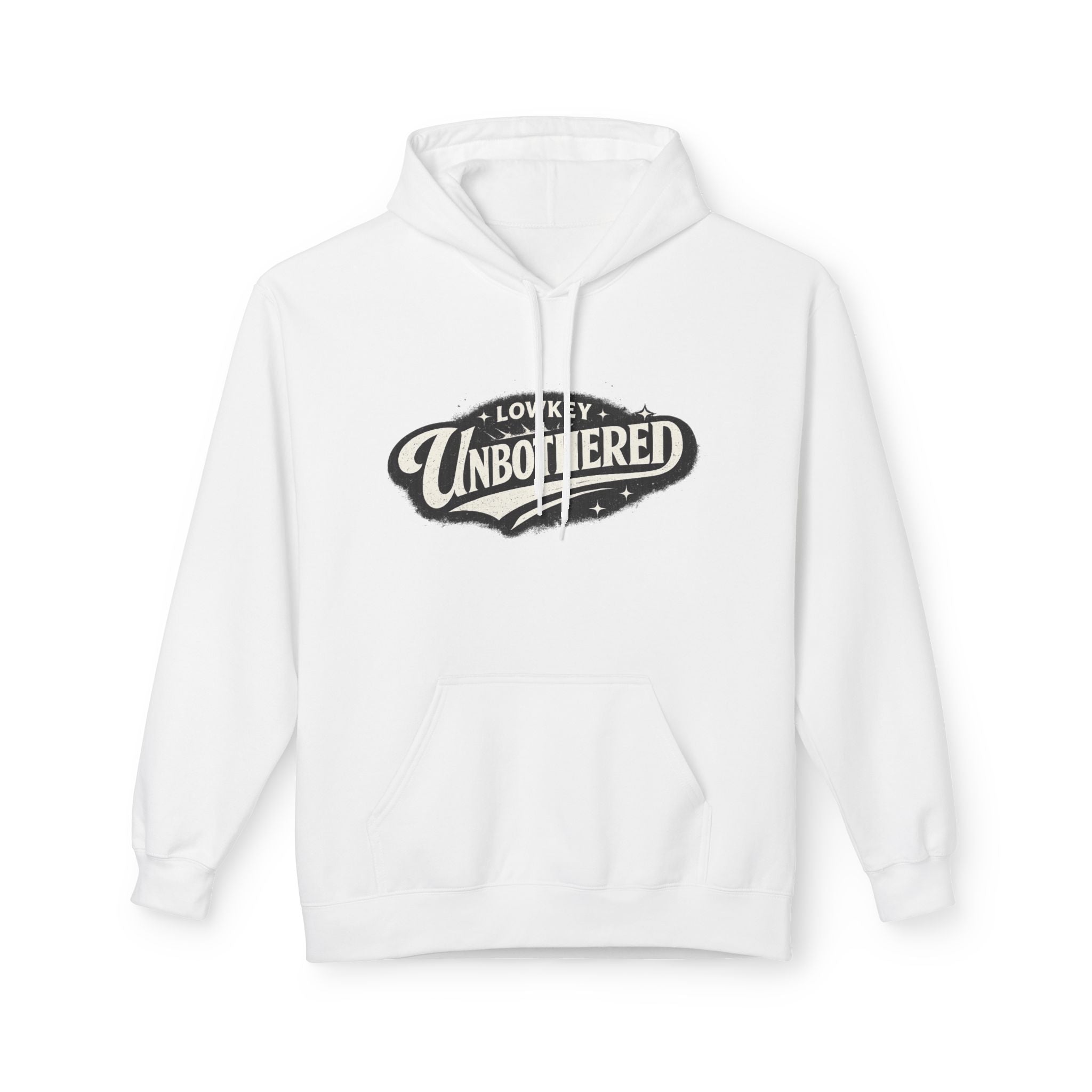 Unbothered Graphic Hoodie — Retro Vintage 'Lookin' Unbothered' Pullover