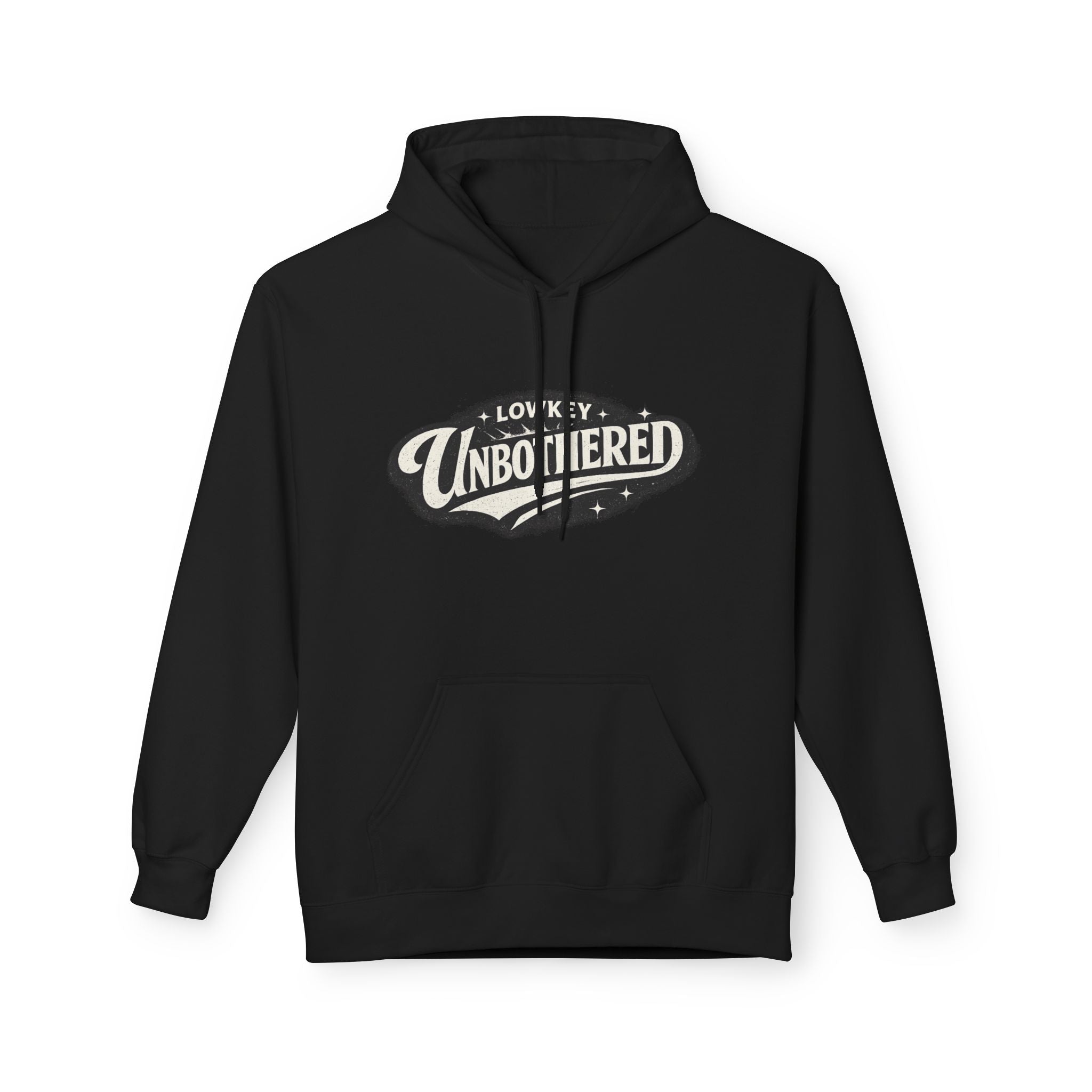 Unbothered Graphic Hoodie — Retro Vintage 'Lookin' Unbothered' Pullover
