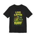 Live Laugh Barf Graphic T-Shirt — Dark Humor Tee