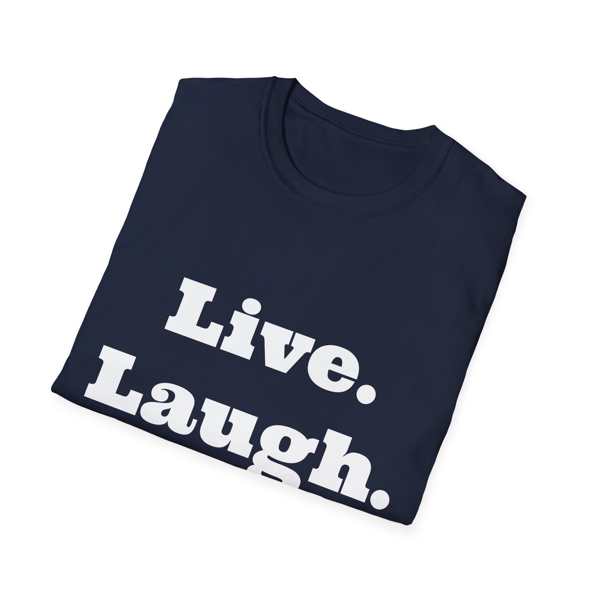 Live. Laugh. Barf. T-Shirt — Funny Sarcastic Quote Tee