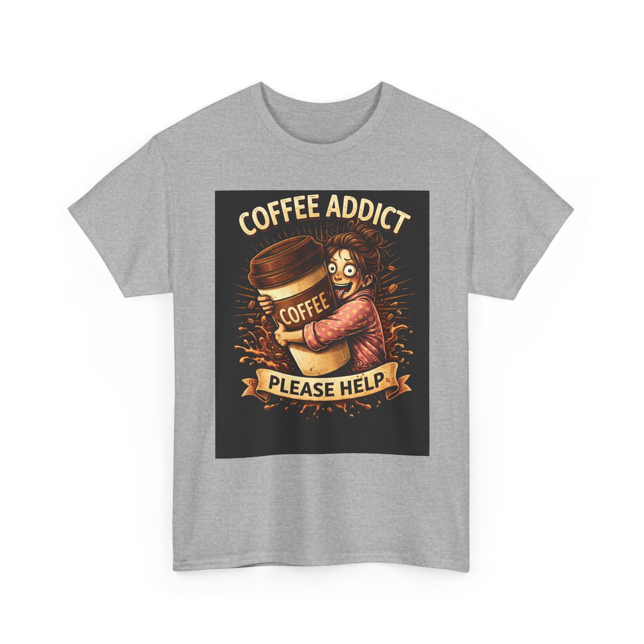 Coffee Addict – Funny Women’s Coffee Lover T-Shirt