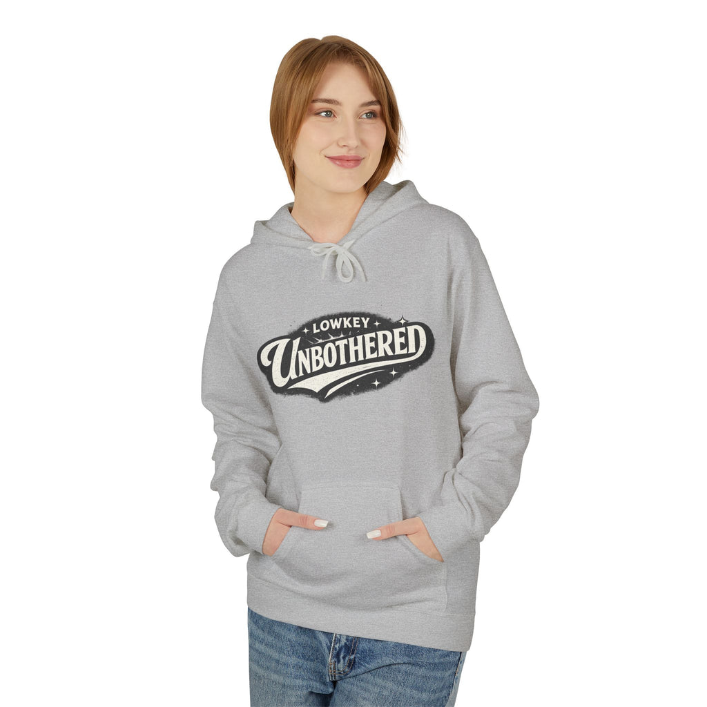 Unbothered Graphic Hoodie — Retro Vintage 'Lookin' Unbothered' Pullover